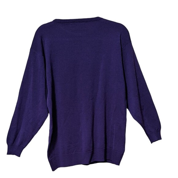 Pringle of Scotland Harrods argyle washable lightweight lambswool sweater flaw M - Picture 2 of 11